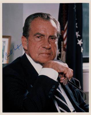 Lot #87 Richard Nixon Signed Photograph - Image 1