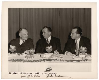 Lot #226 Jonas Salk and John Franklin Enders Signed Photograph, Presented to Basil O'Connor - Image 1