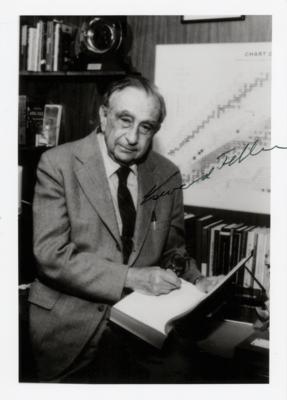 Lot #244 Edward Teller Signed Photograph - Image 1