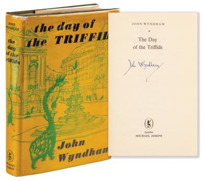 Lot #453 John Wyndham Signed Book - The Day of the Triffids - Image 1