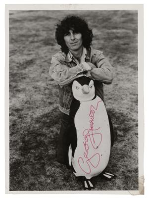 Lot #536 Beatles: George Harrison Signed