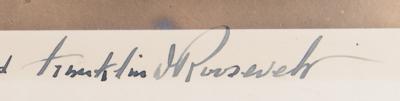 Lot #96 Franklin D. Roosevelt Signed Photograph to US Ambassador Laurence Steinhardt - Image 2