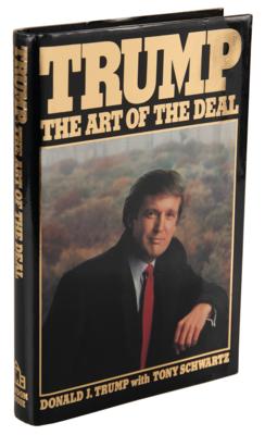 Lot #109 Donald Trump Signed Book - The Art of the Deal - Image 3