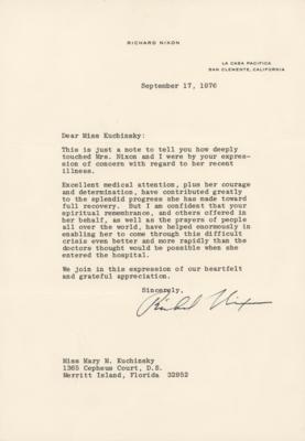 Lot #84 Richard Nixon Typed Letter Signed - Image 1