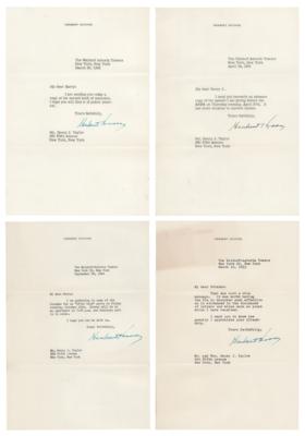 Lot #65 Herbert Hoover (4) Typed Letters Signed - Image 1