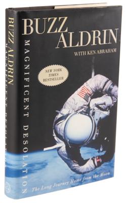 Lot #296 Buzz Aldrin Signed Book - Magnificent Desolation - Image 3