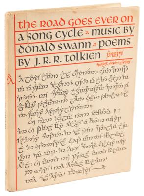 Lot #447 J. R. R. Tolkien Signed Book - The Road Goes Ever On: A Song Cycle - Image 3