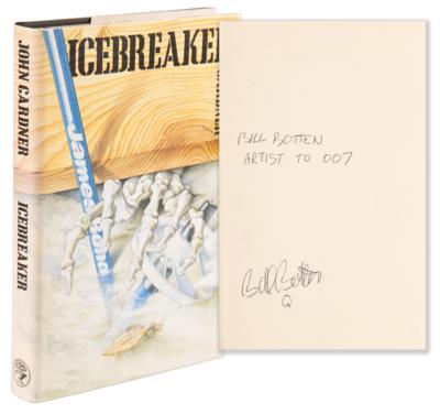 Lot #419 John Gardner Signed Book - Icebreaker,