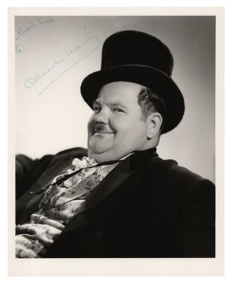 Lot #780 Oliver Hardy Signed Photograph - Image 1