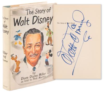 Lot #393 Walt Disney Signed Book - The Story of