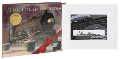 Lot #515 Chris Van Allsburg Signed Book - The Polar Express - Image 1