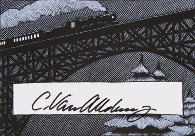 Lot #515 Chris Van Allsburg Signed Book - The Polar Express - Image 2