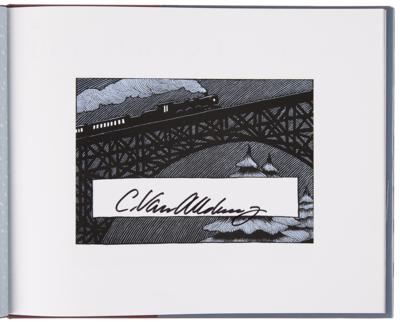 Lot #515 Chris Van Allsburg Signed Book - The Polar Express - Image 4