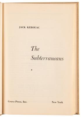 Lot #455 Jack Kerouac: The Subterraneans (First Edition) - Image 2