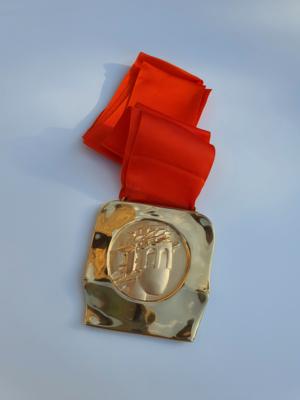 Lot #3092 Sarajevo 1984 Winter Olympics Unawarded Gold Winner's Medal - Image 3