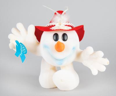 Lot #3363 Innsbruck 1976 Winter Olympics Mascot: Schneemann the Snowman - Image 1