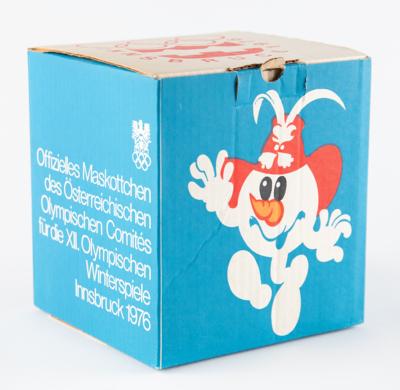 Lot #3363 Innsbruck 1976 Winter Olympics Mascot: Schneemann the Snowman - Image 2