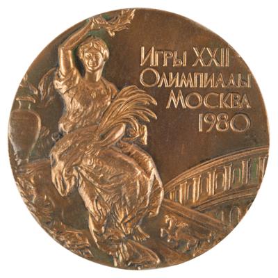 Lot #3091 Moscow 1980 Summer Olympics Bronze Winner's Medal - Image 1