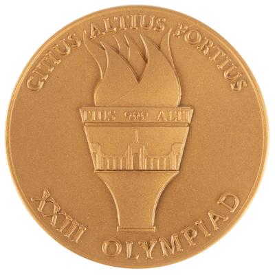 Lot #3153 Los Angeles 1984 Summer Olympics Bronze Participation Medal - Image 1