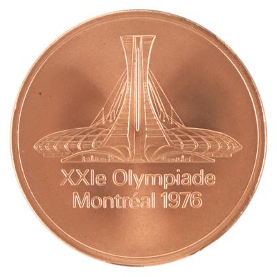 Lot #3148 Montreal 1976 Summer Olympics Copper Participation Medal - Image 2