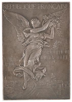 Lot #3042 Paris 1900 Olympics Silvered Bronze