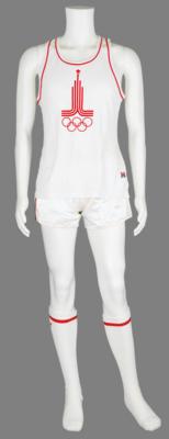 Lot #3372 Moscow 1980 Summer Olympics Torch Relay Uniform - Image 1