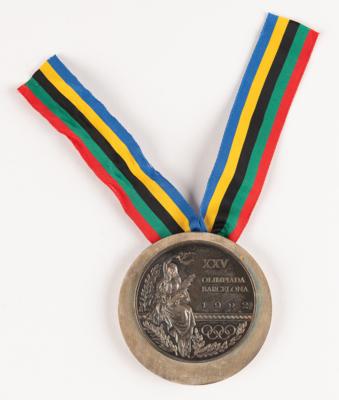 Lot #3098 Barcelona 1992 Summer Olympics Silver Winner's Medal - Image 3