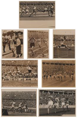 Lot #3342 Berlin 1936 Summer Olympics (8) Track Event Photographs - Image 1