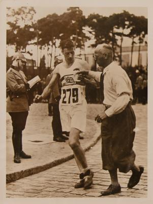 Lot #3342 Berlin 1936 Summer Olympics (8) Track Event Photographs - Image 5