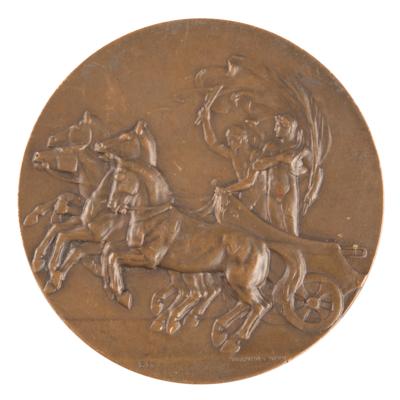 Lot #3126 Stockholm 1912 Olympics Bronze Participation Medal - Image 2