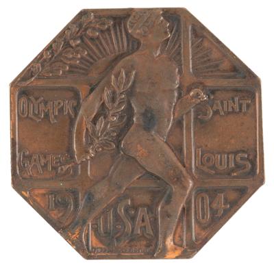 Lot #3118 St. Louis 1904 Olympics Athlete's