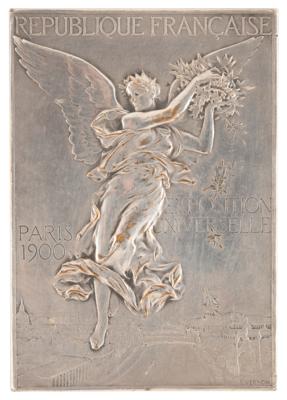 Lot #3044 Paris 1900 Olympics Silvered Bronze