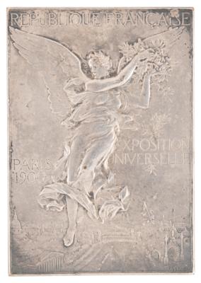 Lot #3045 Paris 1900 Olympics Silvered Bronze