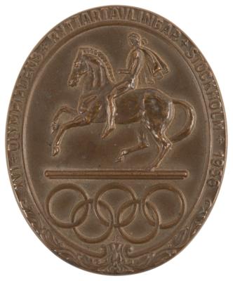 Lot #3137 Stockholm 1956 Summer Olympics Bronze