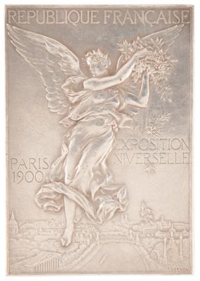 Lot #3046 Paris 1900 Olympics Silvered Bronze