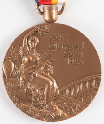 Lot #3095 Seoul 1988 Summer Olympics Bronze Winner's Medal - Unawarded - Image 3