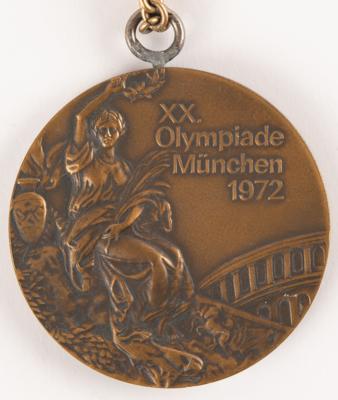 Lot #3090 Munich 1972 Summer Olympics Bronze Winner's Medal for Gymnastics - Image 3