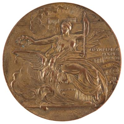 Lot #3120 Athens 1906 Intercalated Olympics Gilt