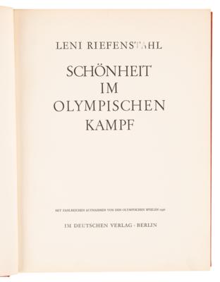 Lot #3309 Leni Riefenstahl: Beauty in the Olympic Games (First Edition) - Image 3