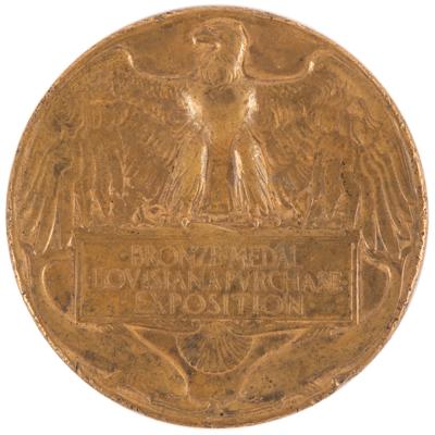 Lot #3050 St. Louis 1904 Louisiana Purchase Exposition Bronze Medal - Image 2