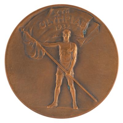 Lot #3131 Los Angeles 1932 Summer Olympics Bronze