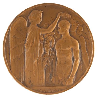 Lot #3128 Paris 1924 Summer Olympics Bronze