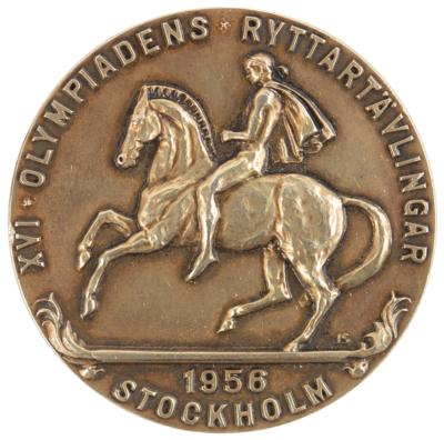 Lot #3078 Stockholm 1956 Summer Olympics Gold