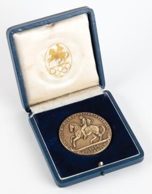 Lot #3078 Stockholm 1956 Summer Olympics Gold Winner's Medal with Case - Equestrian Events - Image 4