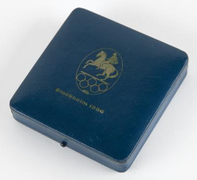 Lot #3078 Stockholm 1956 Summer Olympics Gold Winner's Medal with Case - Equestrian Events - Image 5