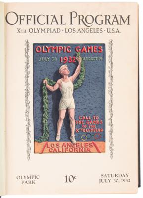 Lot #3282 Los Angeles 1932 Summer Olympics Programs - Image 2