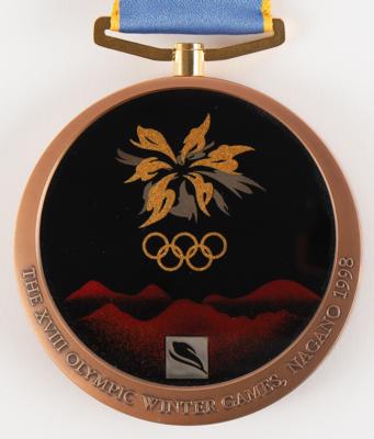 Lot #3099 Nagano 1998 Winter Olympics Bronze Winner's Medal for Ski Jumping - Image 4