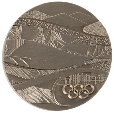 Lot #3380 Vancouver 2010 Winter Olympics Volunteer Participation Medal - Image 1