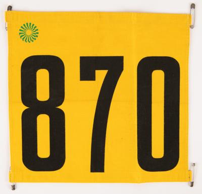 Lot #3359 Munich 1972 Summer Olympics Athlete's Bib - Image 1