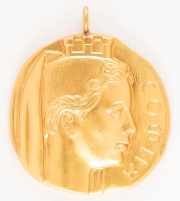 Lot #3082 Sofia 1961 Summer Universiade Gold Winner's Medal - Image 1